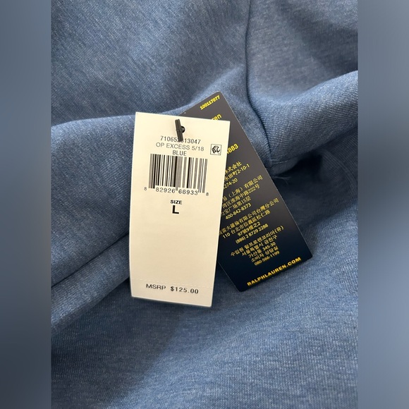 NWT Polo Ralph Lauren Men’s Hoodie Jacket Size: Large - Picture 6 of 6